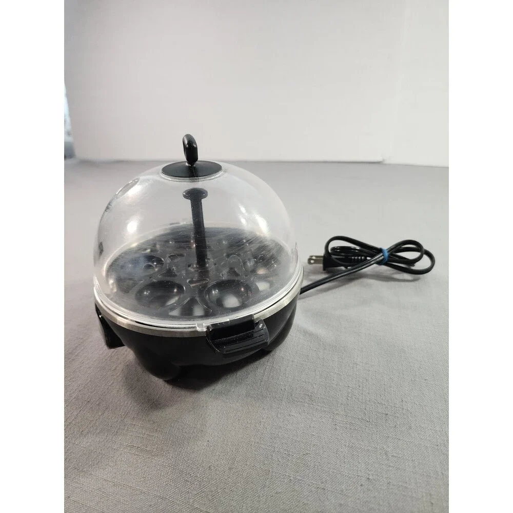 DASH 6-Egg Electric Cooker: Boil, Poach, Scramble, and Omelet Maker